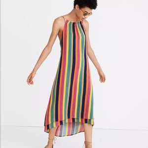 Madewell x Tavik® Lucca Cover-Up Dress in Rainbow Stripe